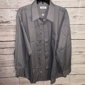 💙Pierre Cardin Gray Button down Shirt